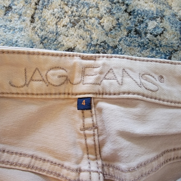 JAG BEIGE CROP JEANS - Picture 2 of 4